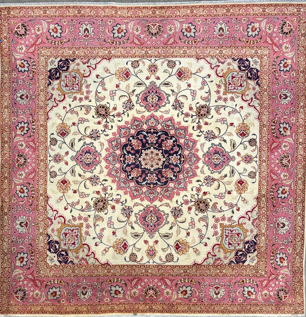 Tabriz- Area Rug, 8'-1" X 8'-2" (1 of 5)