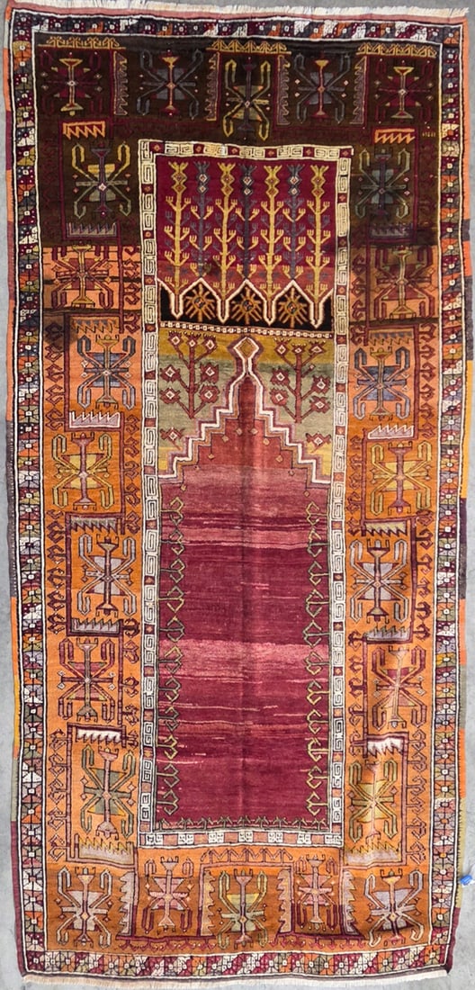 Konya-Prayer Area Rug, 5'-1" X 8'-11" (1 of 4)