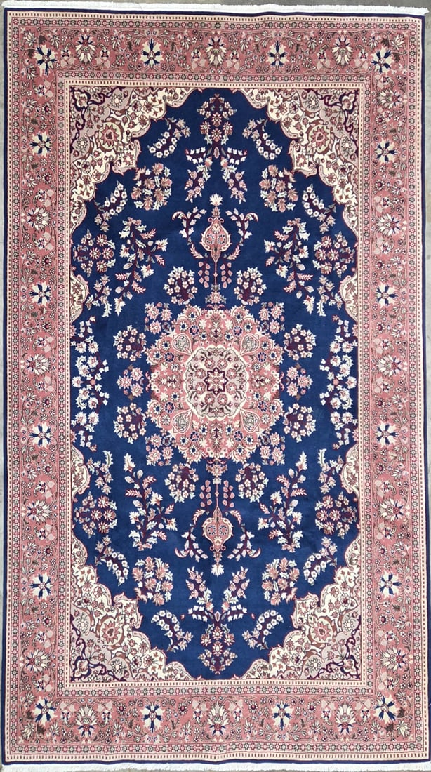 Ladik - Medallioni Area Rug, 7'-0" X 10'-8": Size: 7'-0" X 10'-8" Country of Origin: TUR Color: BRG Border: BGE Advertised Retail Price: $ 3650 Tag No. 10494