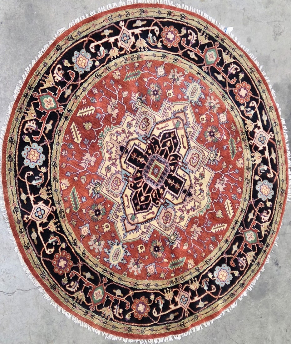 Serapi-Round Area Rug, 8'-0" X 8'-0" (1 of 4)