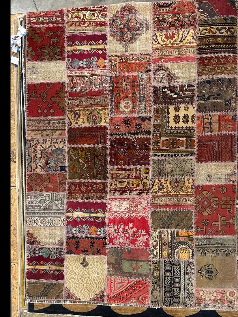Patchwork-Pa Area Rug, 6'-6" X 9'-9" (1 of 4)