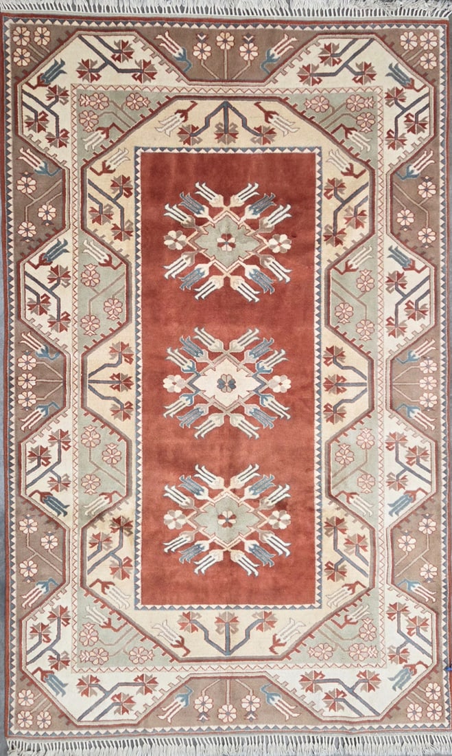 Milas - Geometric Area Rug, 6'-6" X 9'-1" (1 of 4)