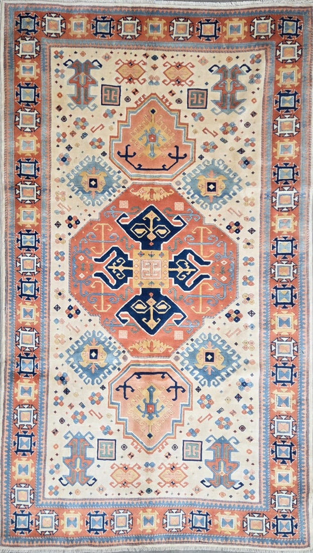 Milas - Geometric Area Rug, 6'-6" X 9'-5" (1 of 4)