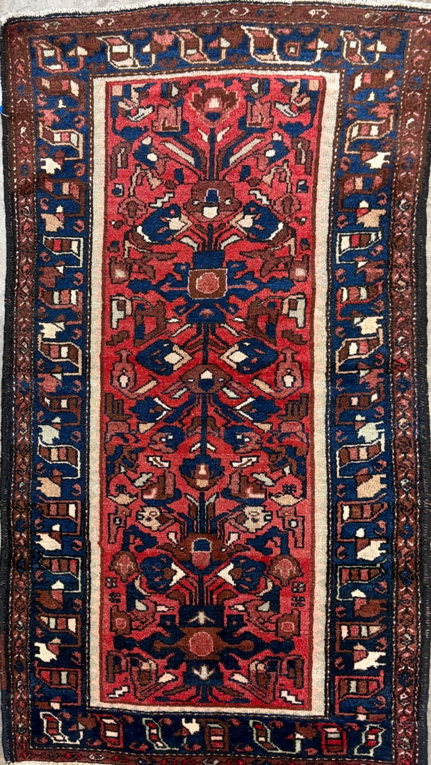 Bakhtiari-Flor Runner, 3'-1" X 6'-0" (1 of 4)