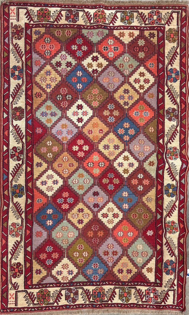 Shahsavan-So Runner, 3'-11" X 6'-4" (1 of 4)