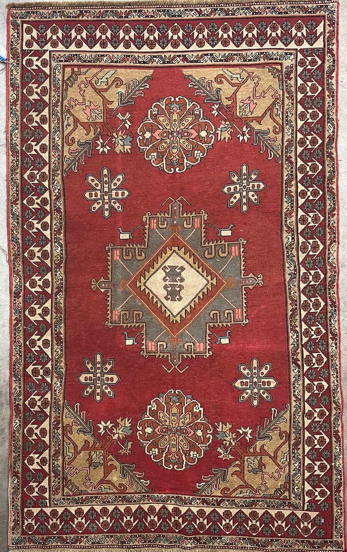 Shahsavan-So Runner, 3'-11" X 6'-9" (1 of 4)