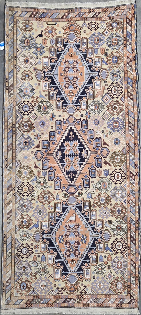 Shahsavan-So Runner, 3'-10" X 6'-6" (1 of 4)