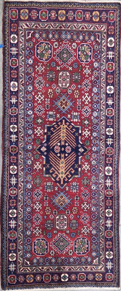 Shirvan - Geometric Runner, 3'-1" X 6'-0" (1 of 4)