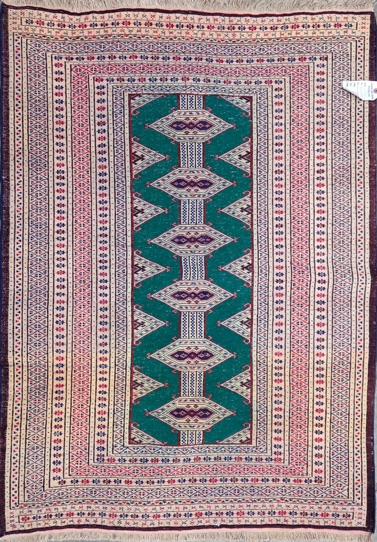 Bokhara - Geometric Accent Rug, 3'-0" X 4'-0" (1 of 4)