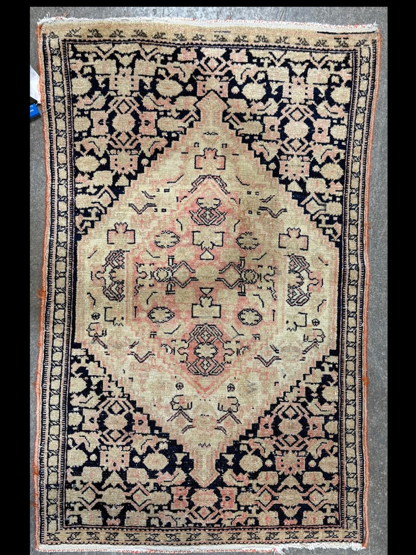 Ushak- Accent Rug, 1'-11" X 3'-1" (1 of 4)