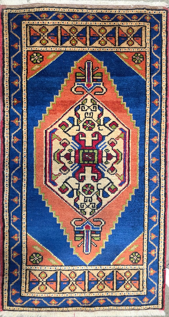 Konya-Yastik Accent Rug, 1'-9" X 3'-6" (1 of 4)
