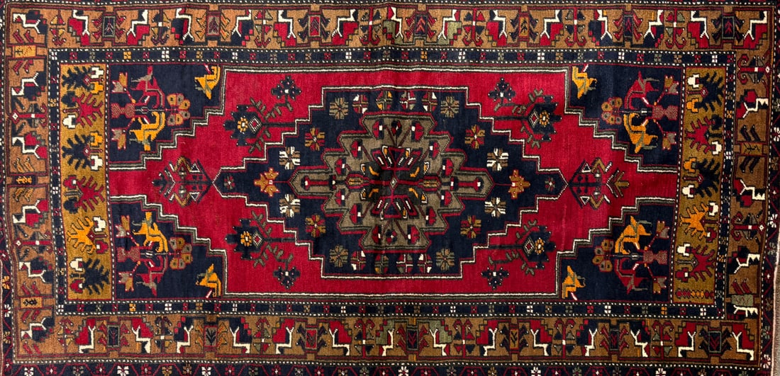 Yahyali - Geometric Runner, 3'-10" X 7'-5" (1 of 4)