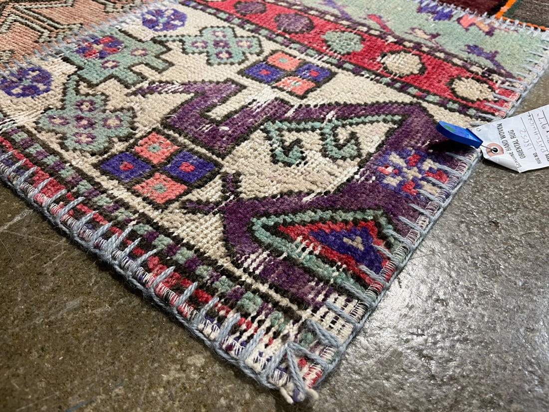 Patchwork-Ru Narrow Runner, 2'-7" X 9'-7" - 2