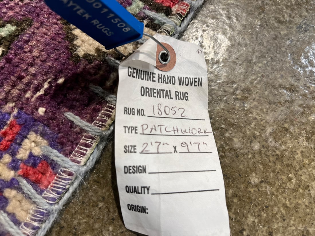 Patchwork-Ru Narrow Runner, 2'-7" X 9'-7" - 4