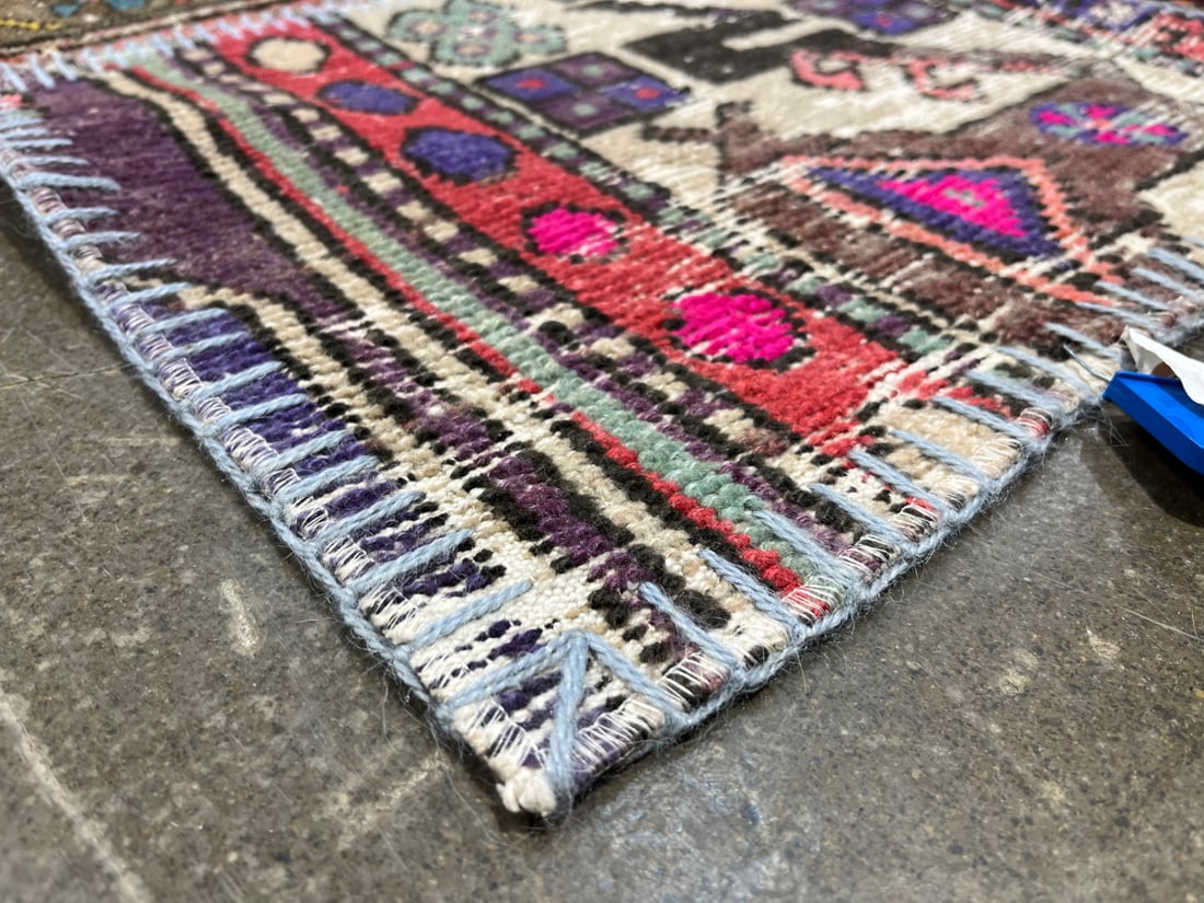 Patchwork-Ru Narrow Runner, 2'-5" X 13'-2" - 2