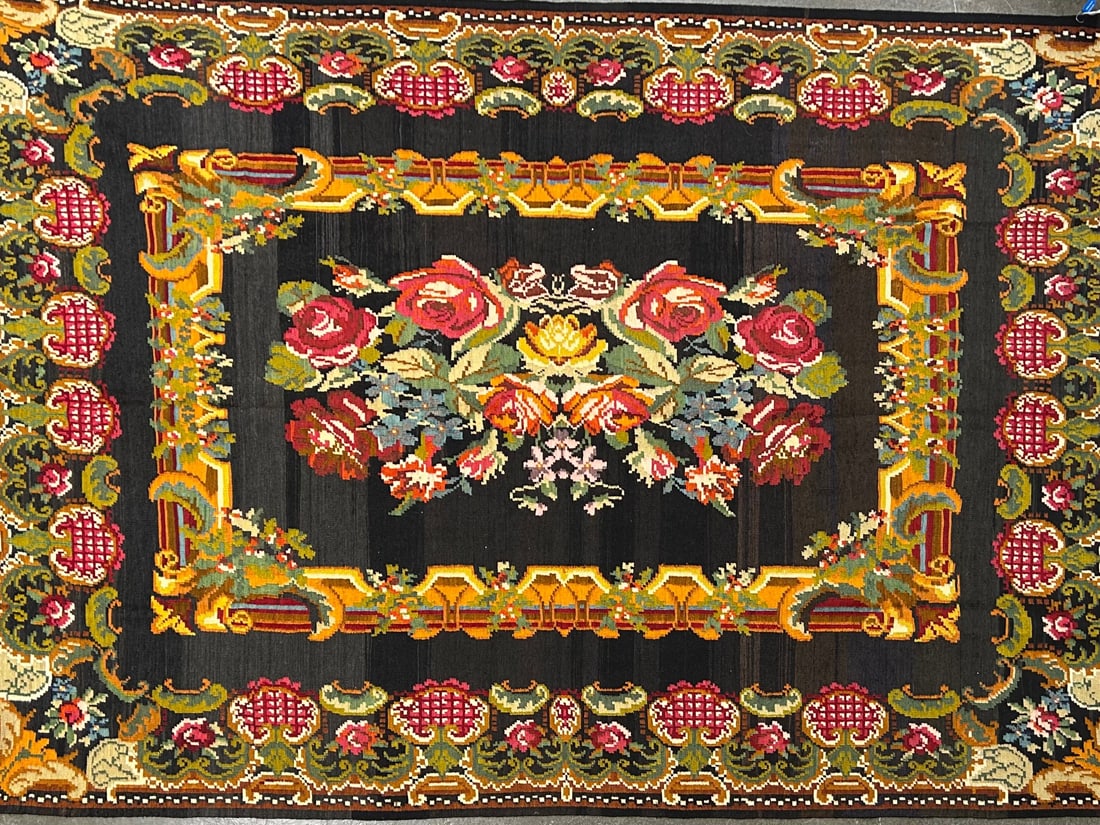 Karabag - Kilim Area Rug, 7'-3" X 11'-2" (1 of 4)