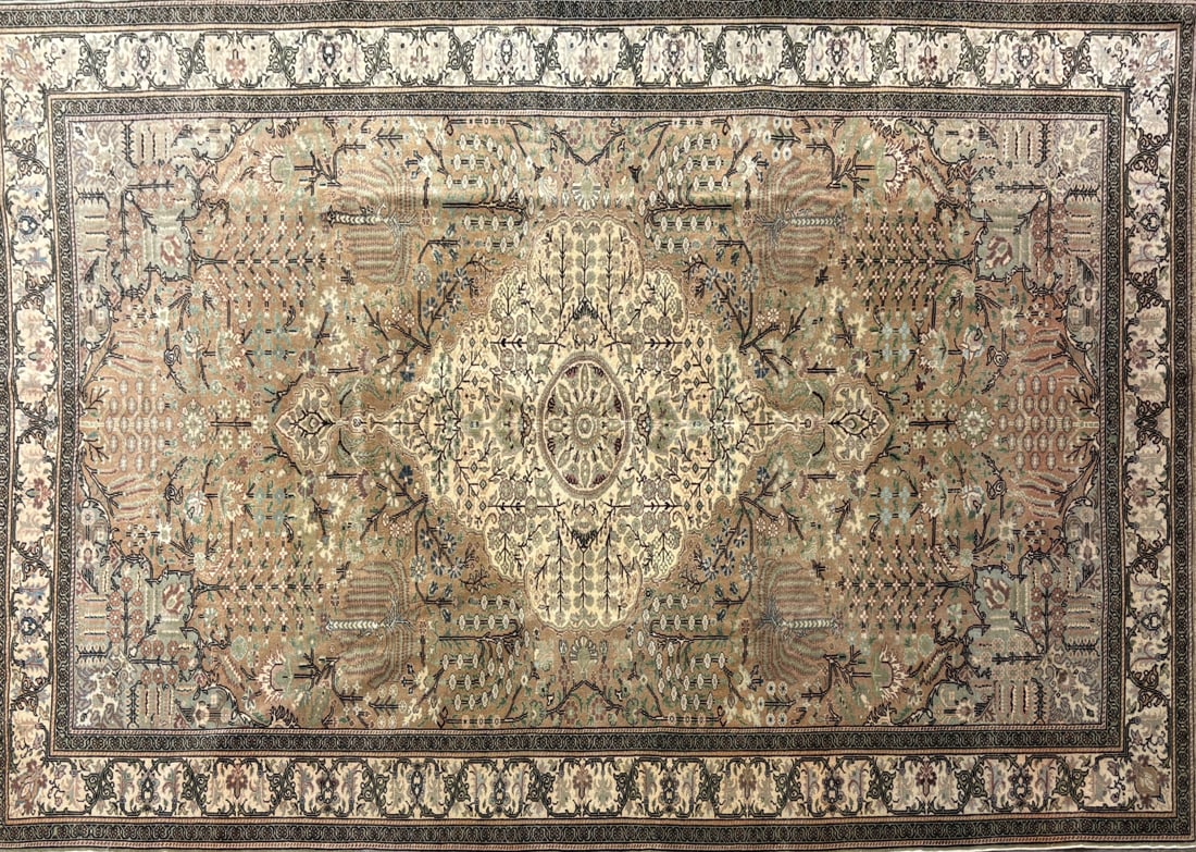 Cappadocia-M Area Rug, 6'-8" X 9'-6": Size: 6'-8" X 9'-6" Country of Origin: TUR Color: CLY Border: MLT Advertised Retail Price: $ 5500 Tag No. 10172 Shipping available. 