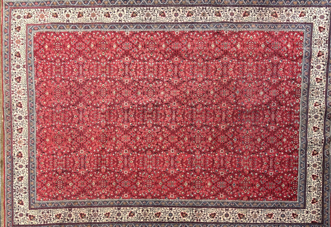 Cappadocia-F Area Rug, 6'-7" X 9'-10": Size: 6'-7" X 9'-10" Country of Origin: TUR Color: RED Border: IVR Advertised Retail Price: $ 5500 Tag No. 10200 Shipping available. 