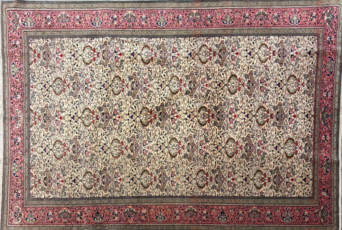 Cappadocia-A Area Rug, 6'-6" X 9'-7": Size: 6'-6" X 9'-7" Country of Origin: TUR Color: BGE Border: PLR Advertised Retail Price: $ 5500 Tag No. 10048 Shipping available. 