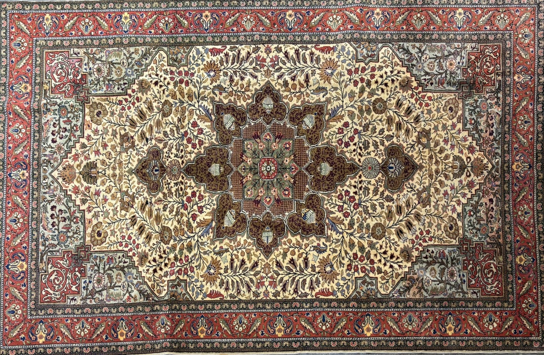 Cappadocia- Area Rug, 6'-6" X 9'-10": Size: 6'-6" X 9'-10" Country of Origin: TUR Advertised Retail Price: $ 5500 Tag No. 14442 Shipping available. 