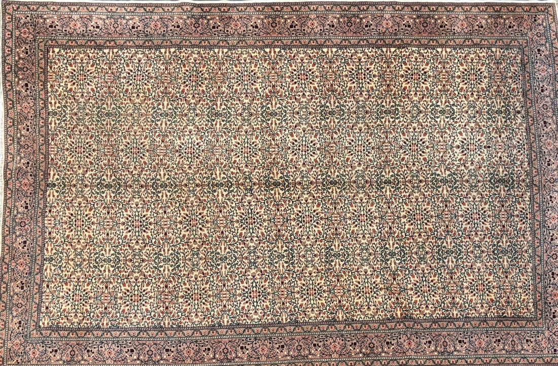 Cappadocia-A Area Rug, 6'-6" X 9'-7": Size: 6'-6" X 9'-7" Country of Origin: TUR Color: BGE Border: BRW Advertised Retail Price: $ 5500 Tag No. 10018 Shipping available. 