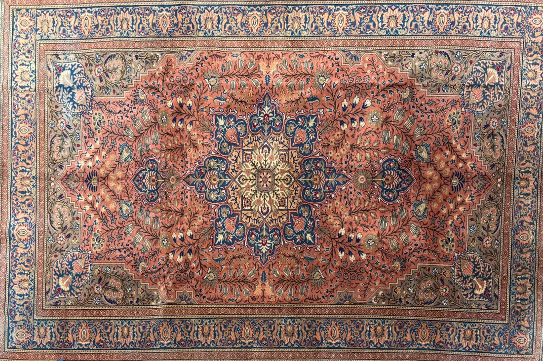 Cappadocia-M Area Rug, 6'-5" X 9'-8": Size: 6'-5" X 9'-8" Country of Origin: TUR Color: RUS Border: CRE Advertised Retail Price: $ 5500 Tag No. 10173 Shipping available. 