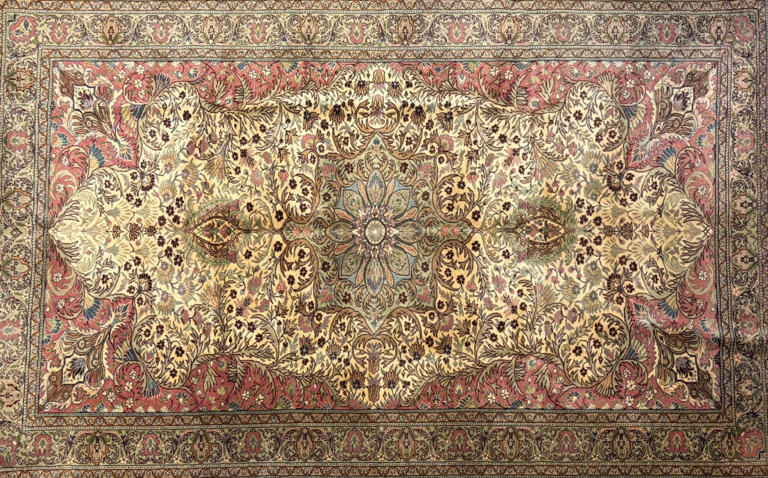 Cappadocia-M Area Rug, 6'-5" X 10'-1": Size: 6'-5" X 10'-1" Country of Origin: TUR Color: BGE Border: MLT Advertised Retail Price: $ 5500 Tag No. 10067 Shipping available. 