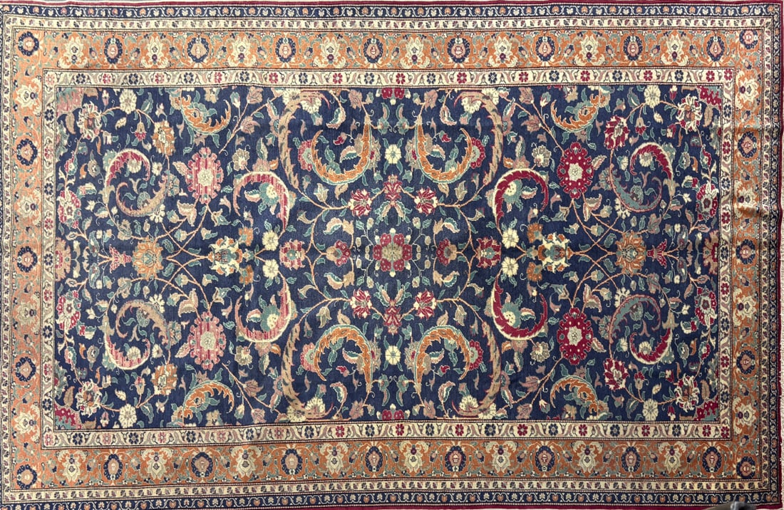 Cappadocia-A Area Rug, 6'-4" X 9'-11": Size: 6'-4" X 9'-11" Country of Origin: TUR Color: DB Border: RED Advertised Retail Price: $ 5500 Tag No. 10044 Shipping available. 
