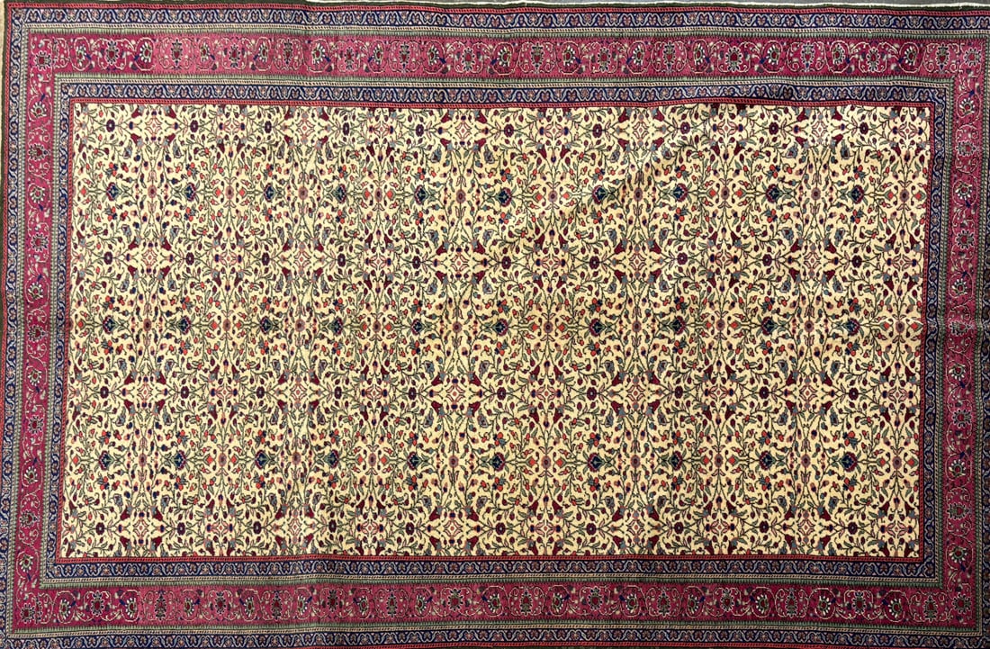 Cappadocia-F Area Rug, 6'-3" X 9'-9": Size: 6'-3" X 9'-9" Country of Origin: TUR Color: CRE Border: RUS Advertised Retail Price: $ 5500 Tag No. 10140 Shipping available. 