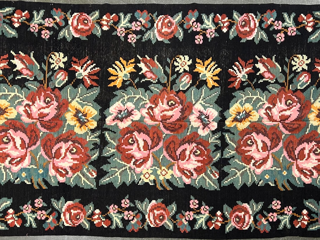 Karabag - Kilim Area Rug, 6'-2" X 12'-4" (1 of 4)