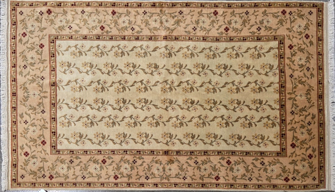 Ushak-Floral Area Rug, 5'-9" X 7'-10" (1 of 4)