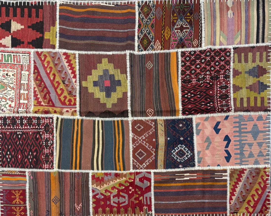 Patchwork-Pa Area Rug, 5'-4" X 7'-0" (1 of 4)