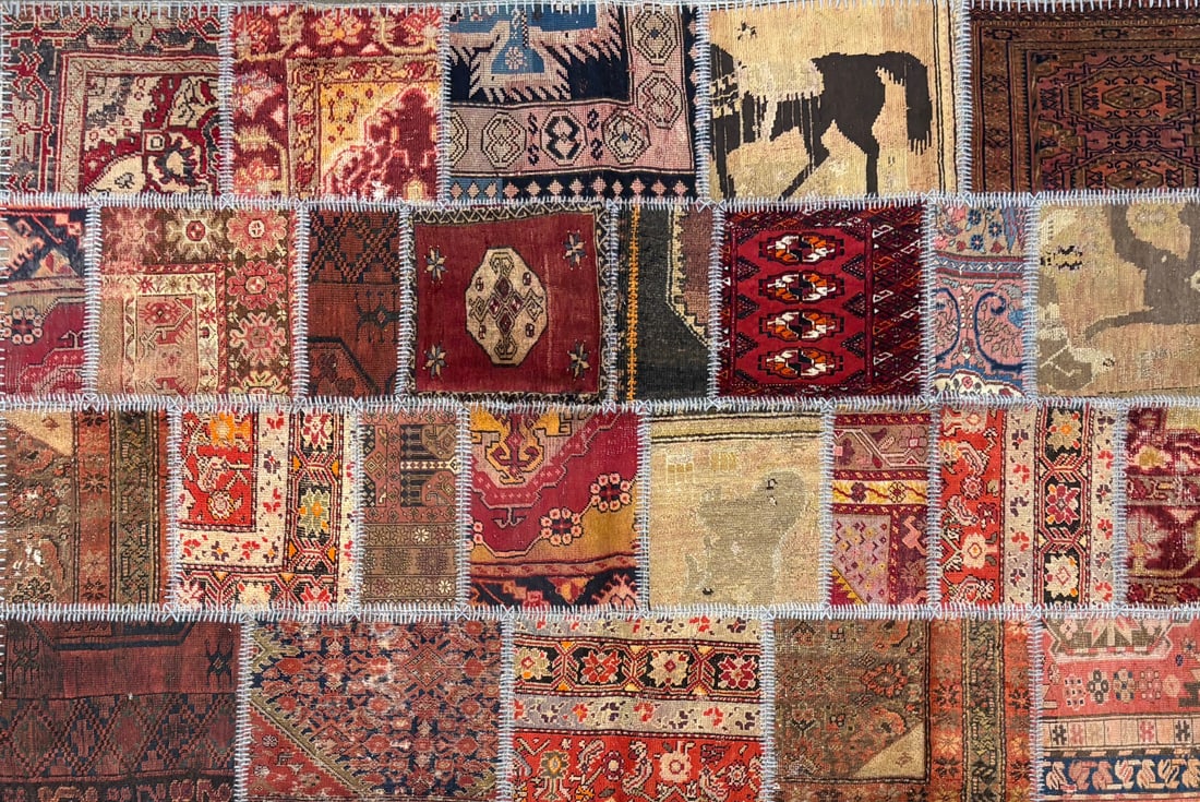 Patchwork- Area Rug, 5'-3" X 7'-9" (1 of 4)