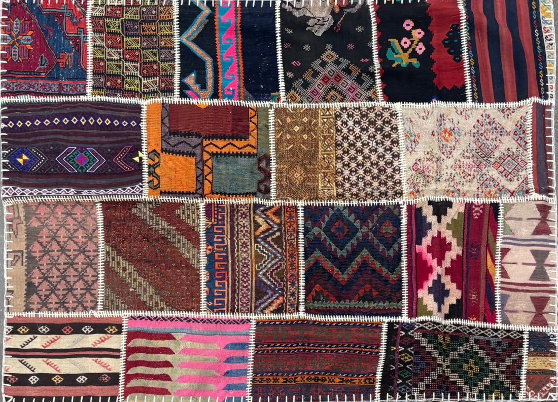 Patchwork-Pa Area Rug, 5'-3" X 7'-0" (1 of 4)