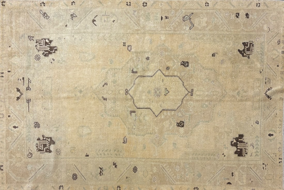 Konya - Medallion Area Rug, 5'-0" X 7'-6" (1 of 4)