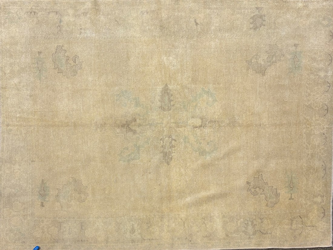 Konya-Moder Area Rug, 4'-9" X 6'-5": Size: 4'-9" X 6'-5" Country of Origin: TUR Color: SND Border: SND Advertised Retail Price: $ 2450 Tag No. 11893 Shipping available.