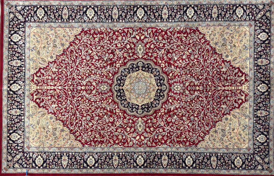 Herati- Area Rug, 4'-6" X 7'-2" (1 of 4)