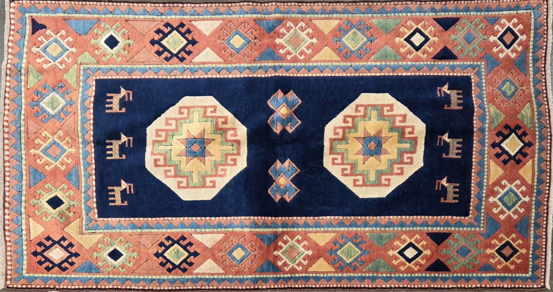 Milas-Floral Area Rug, 4'-5" X 6'-4": Size: 4'-5" X 6'-4" Country of Origin: TUR Color: BRS Border: TAN Advertised Retail Price: $ 950 Tag No. 10761 Shipping available.