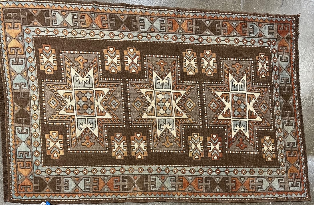 Kars - Geometric Area Rug, 4'-3" X 6'-7" (1 of 4)