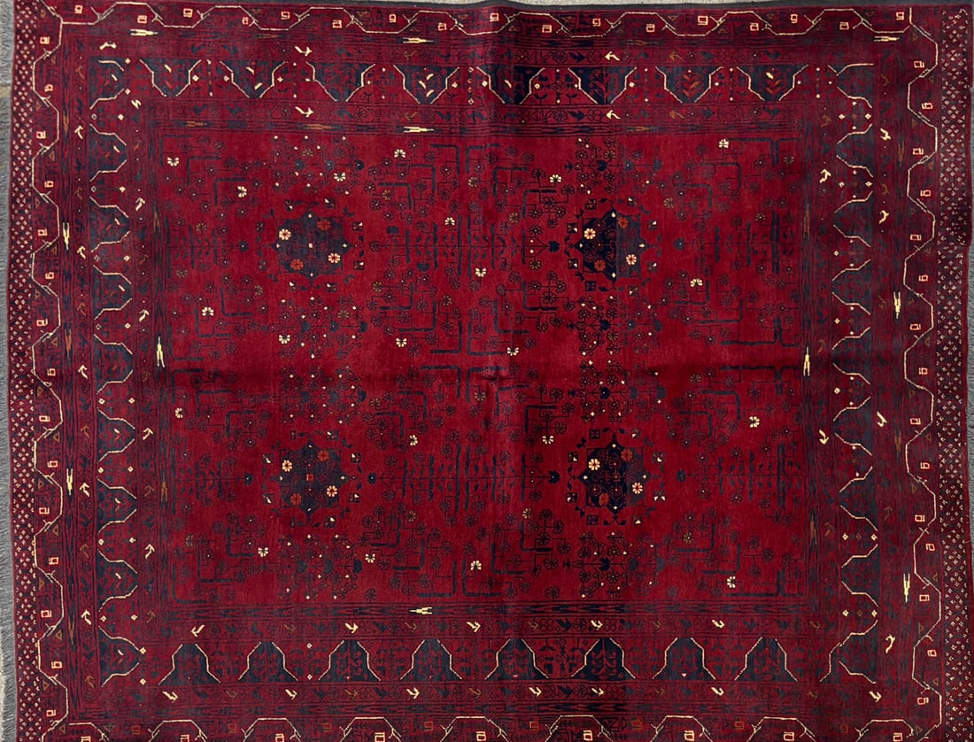 B.tekke- Area Rug, 4'-10" X 6'-3": Size: 4'-10" X 6'-3" Country of Origin: TRK Advertised Retail Price: $ 2450 Tag No. 16174 Shipping available.