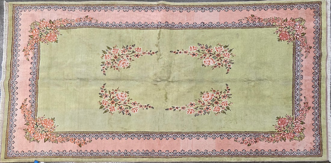Flosh-Floral Area Rug, 4'-10" X 7'-9" (1 of 4)