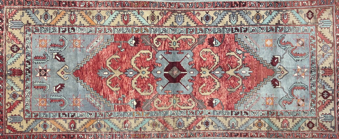 Ushak - Gallery Area Rug, 4'-10" X 11'-10" (1 of 4)