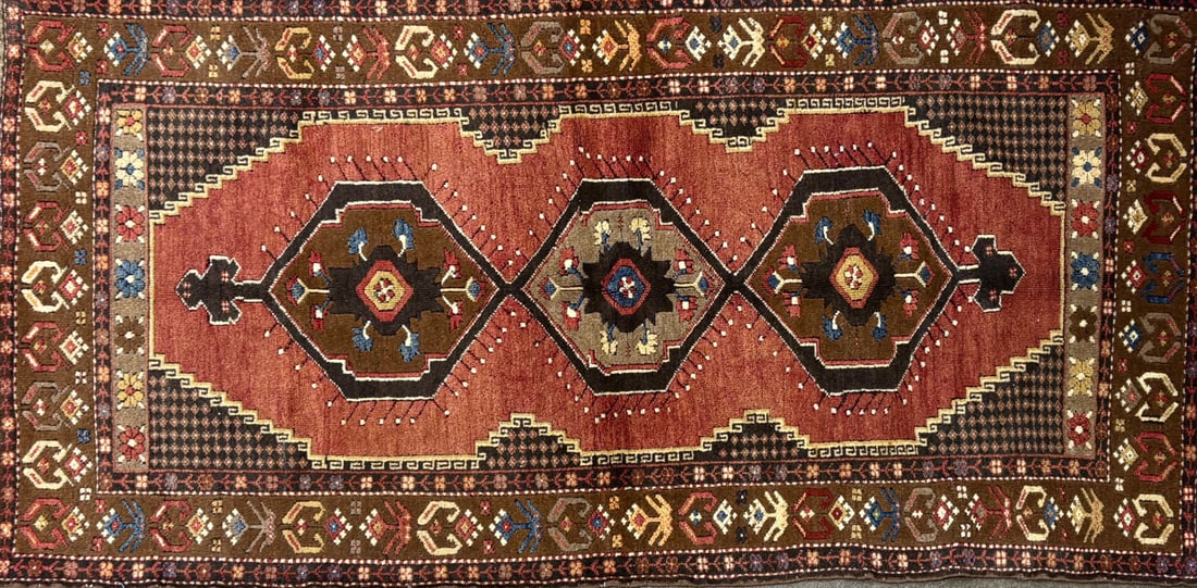 Yahyali - Geometric Area Rug, 3'-7" X 7'-1" (1 of 4)