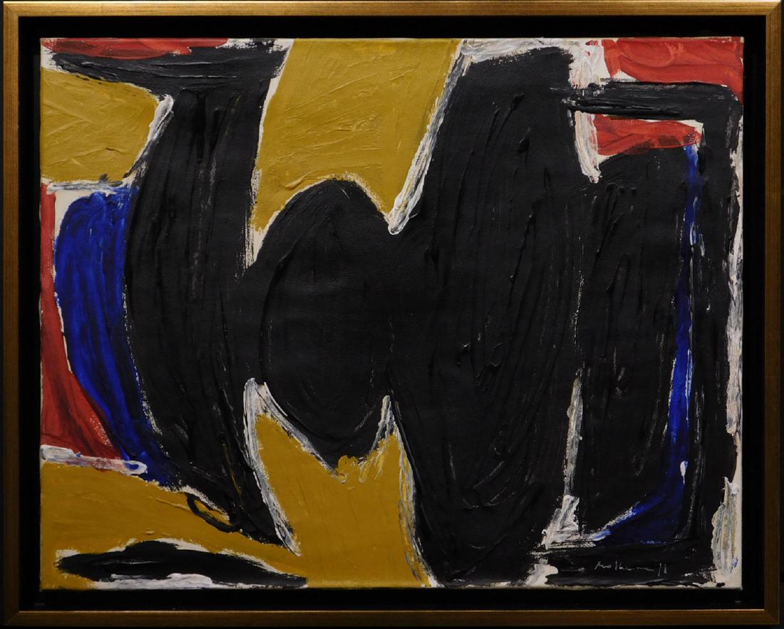 Robert Motherwell: Abstract Composition (1 of 7)