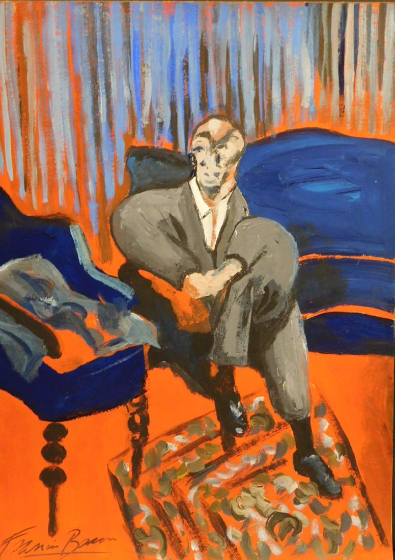 After Frances Bacon: Seated Man (1 of 6)