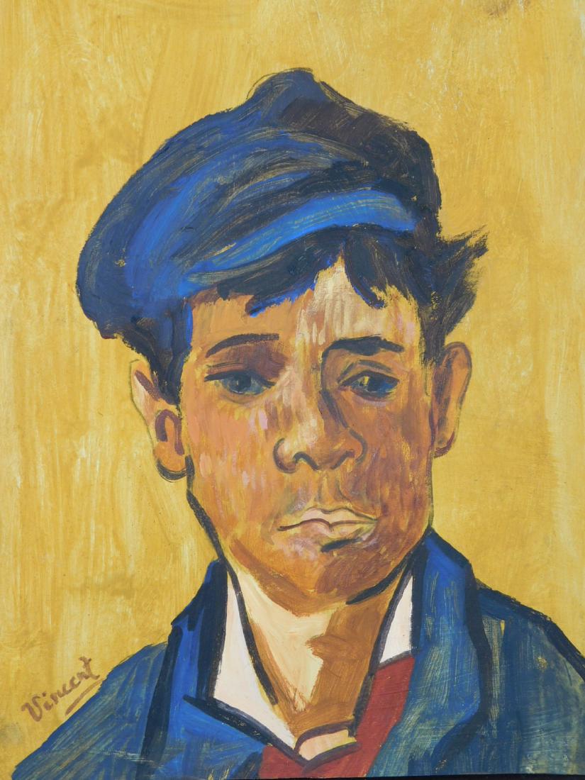 Vincent van Gogh: Portrait of a Man Wearing a Hat (1 of 12)