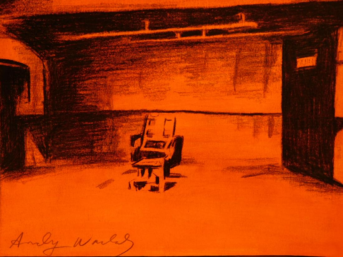 Andy Warhol: Electric Chair (Orange) (1 of 12)