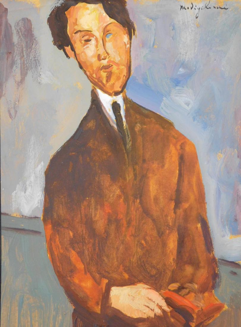 Amedeo Modigliani: Portrait of a Man (1 of 11)