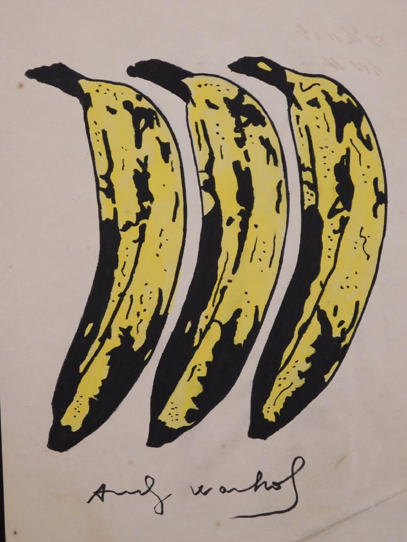 Andy Warhol: Three Bananas (1 of 7)