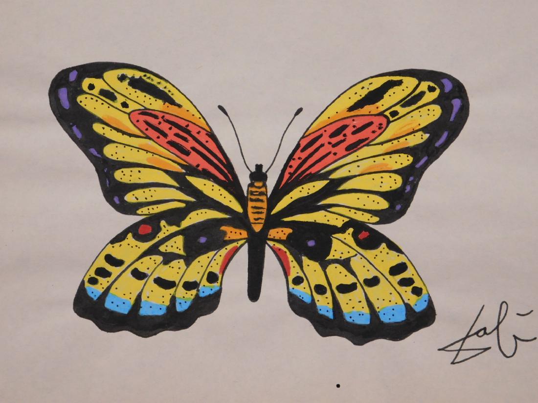Salvador Dali: Butterfly (1 of 9)